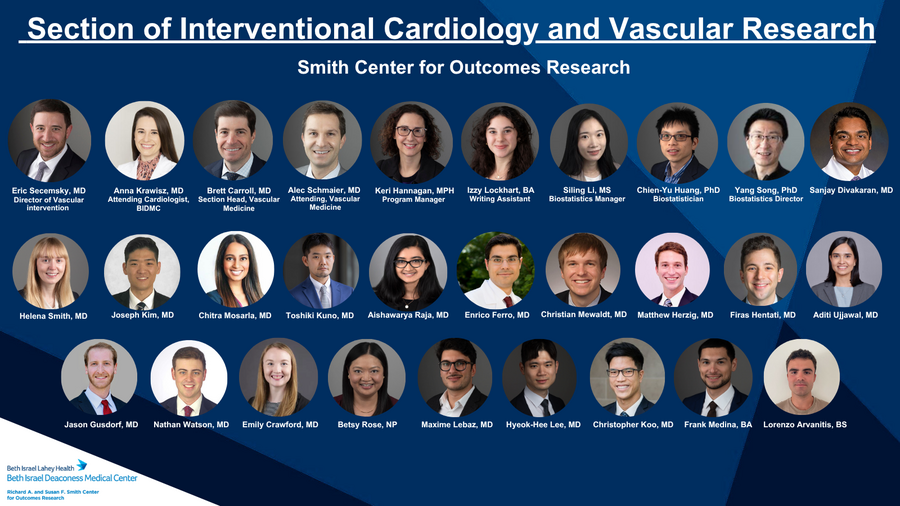 Images of Vascular Section team members
