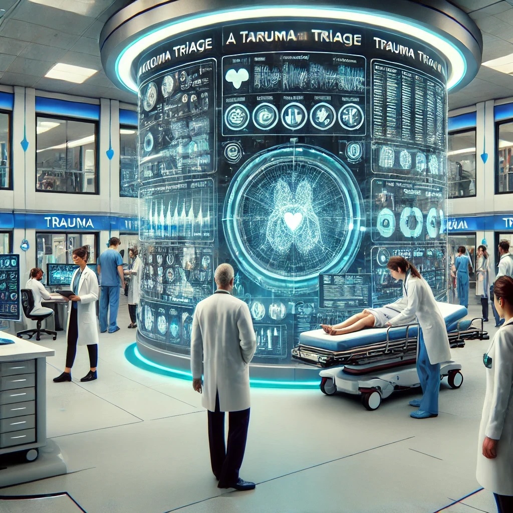 Automating Trauma Triage Using LLM